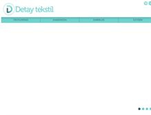 Tablet Screenshot of detaytekstil.com